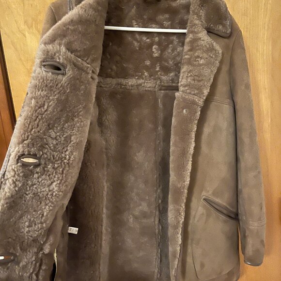Vintage Womens Shearling Jacket - Picture 3 of 5